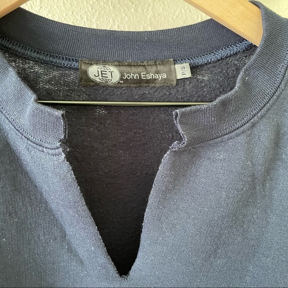 JET John Eshaya rainbow stripe sweatshirt - Picture 3 of 5